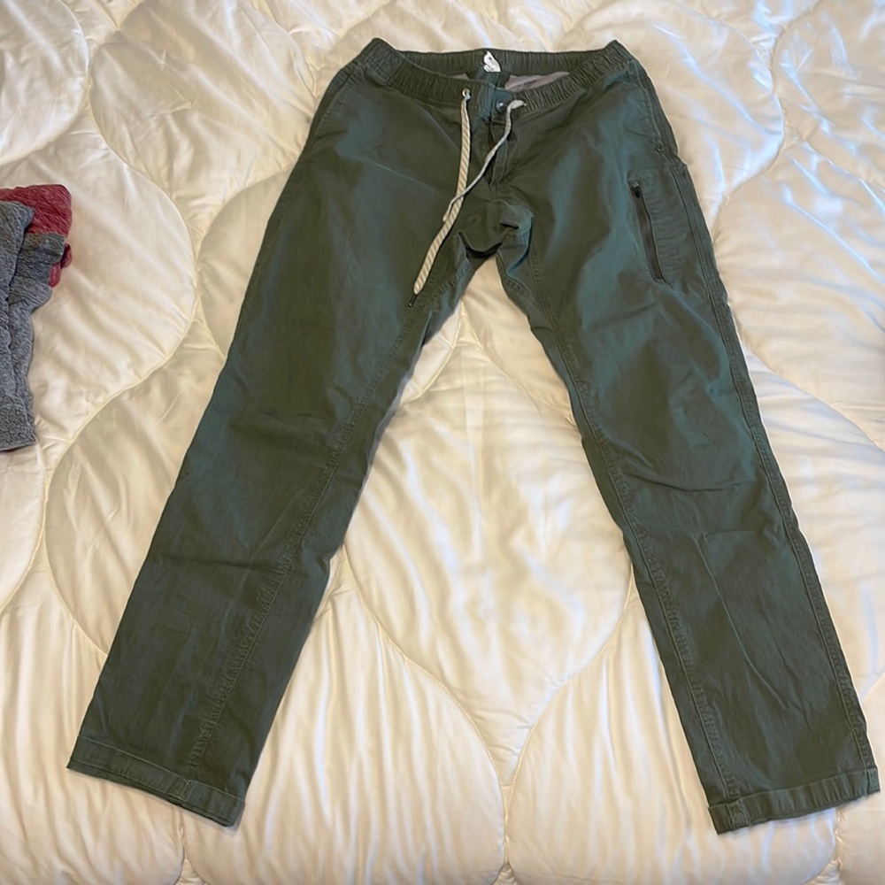 Vuori Men Ripstop Pant Medium Green